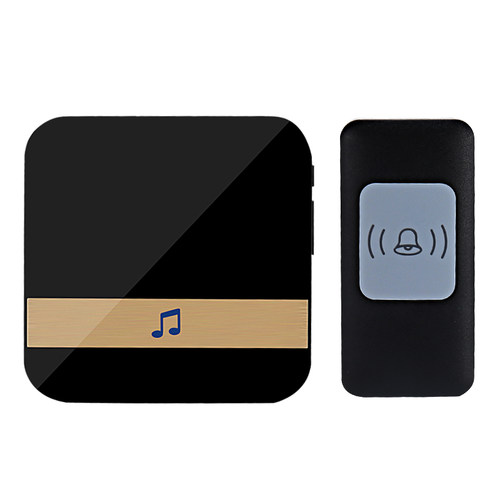 门铃无线防水一二拖一距离遥控呼叫器门玲家用免安装一拖二房间