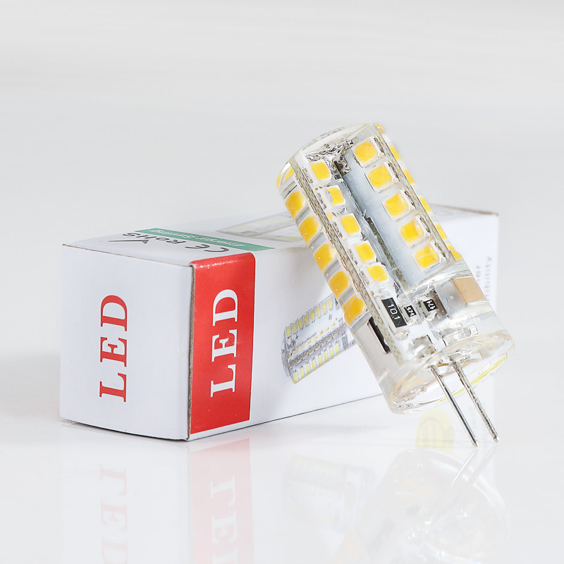g4灯珠led插脚3oW5W水晶灯插泡220v超亮光源镜前灯节能小灯泡