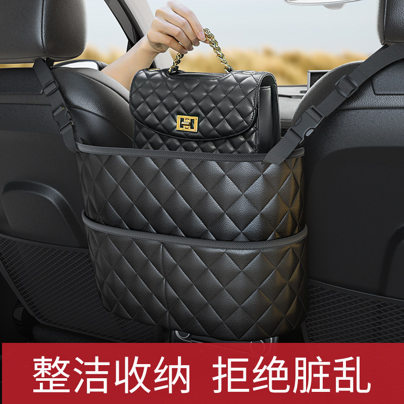 新款大容量汽车收纳袋车r内扶手箱储物兜盒座椅间置物袋汽车用品