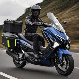 猛士踏板车越野踏板车可上牌燃油车150男女踏板摩托车