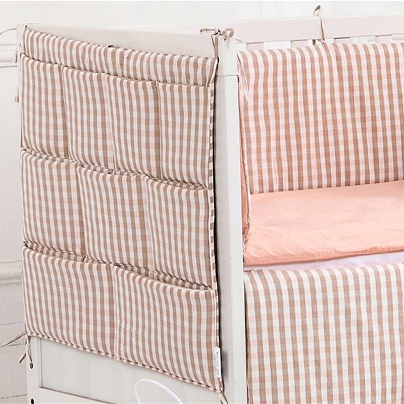 纯棉婴儿床收纳袋床头挂袋尿布袋储物袋 多花色可选床上用品床帏,婴童用品,尿布袋/床头挂袋,淘宝优惠券,粉丝福利购,淘宝优惠卷