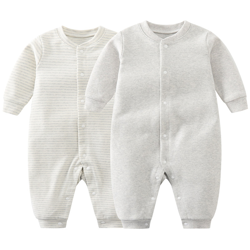 宝宝连体衣婴儿秋冬季纯棉初新生儿加厚睡服保暖内衣长款包屁哈衣,童装/婴儿装/亲子装,连身衣/爬服/哈衣,淘宝优惠券,粉丝福利购,淘宝优惠卷