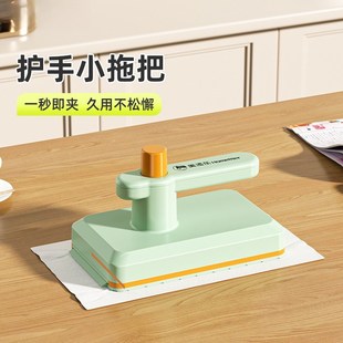 洗脸巾专用小拖把厨房家用懒人洗面巾二次利用拖地湿巾除尘自动夹