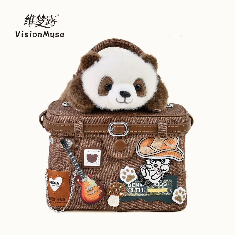 维梦露2025原创单肩手提斜跨小方包可爱牛仔复古儿童相机包包女生,箱包皮具/热销女包/男包,小方包,淘宝优惠券,粉丝福利购,淘宝优惠卷