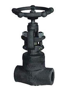 锻钢承插焊接高压闸阀截止阀Z/J61H DN15 20 25 2 40 DN50