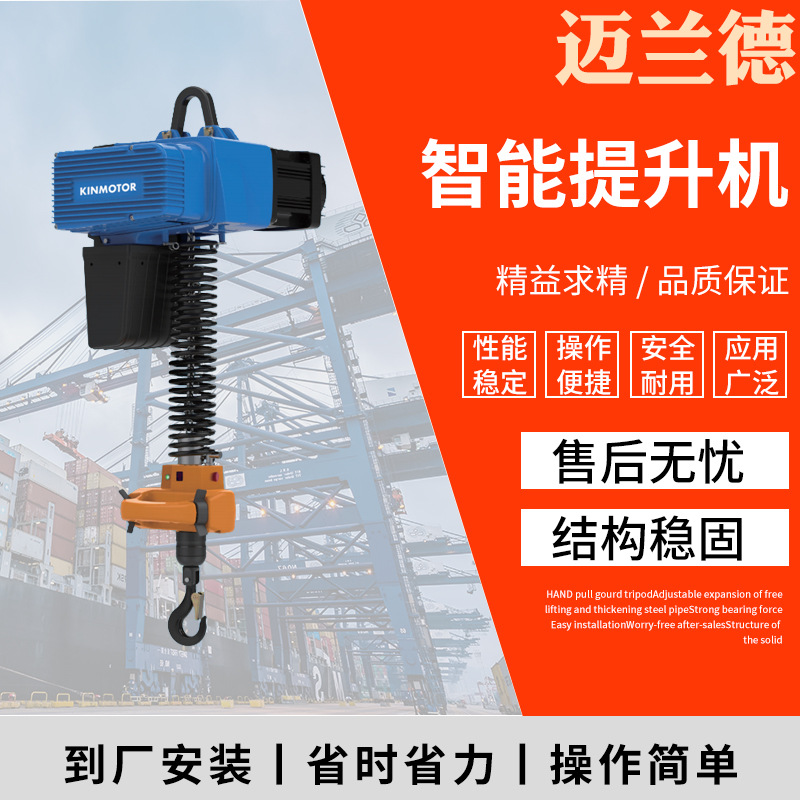 金轴D2拨片系列智能吊臂提升机多规格电动葫芦伺服智能起重机