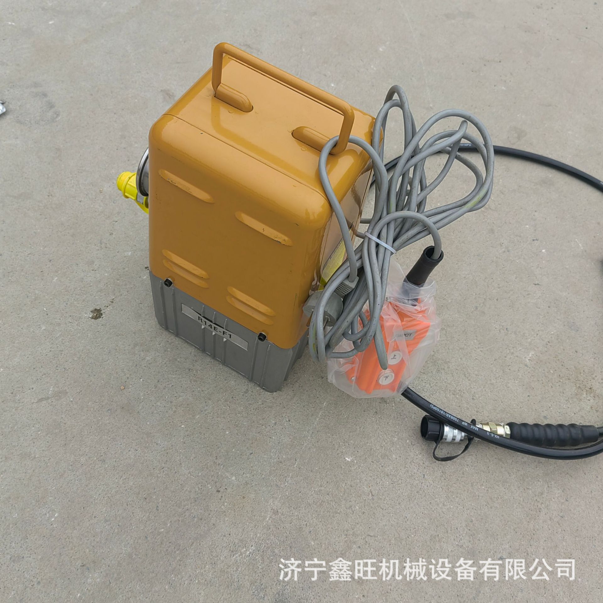 电动液压泵 R14E-F1单动液压泵  液压泵现货 单回路电动泵