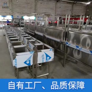商用厨房工程设备白钢制品储物柜