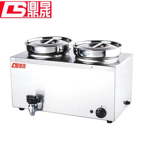 鼎晟双头暖汤池商用电热保温汤池 食物暖汤炉 暖菜煲 保温汤桶