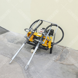 捣固机 2汽油软轴铁路捣鼓工具手持式 一拖二内燃双头捣固机ND