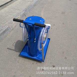 小型工业过滤器 LUC液压油过滤机 手推移动双桶滤油车加油抽油机