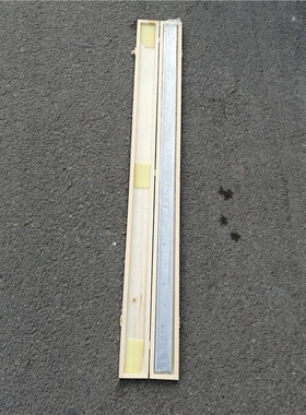 YHC-1000接触线平度检测尺 高强度钢轨平度尺 对正钢直尺