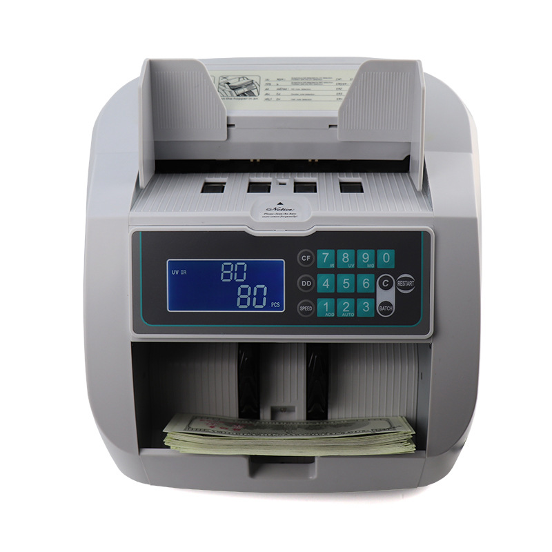 外贸外币立式银行专用验钞机小型迷你便携式智能家用商用点钞防伪