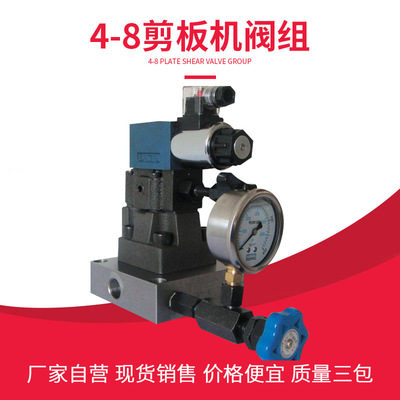 剪板机配件电磁阀阀组建湖天成天威溢流阀路块阀块液压站视频维修