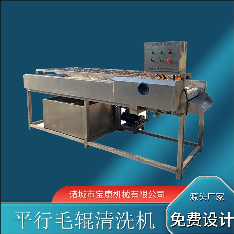 果蔬根茎毛刷去皮清洗机 全自动毛辊清洗机 海蛎子毛刷清洗机,清洗/食品/商业设备,洗果机/洗菜机,淘宝优惠券,粉丝福利购,淘宝优惠卷