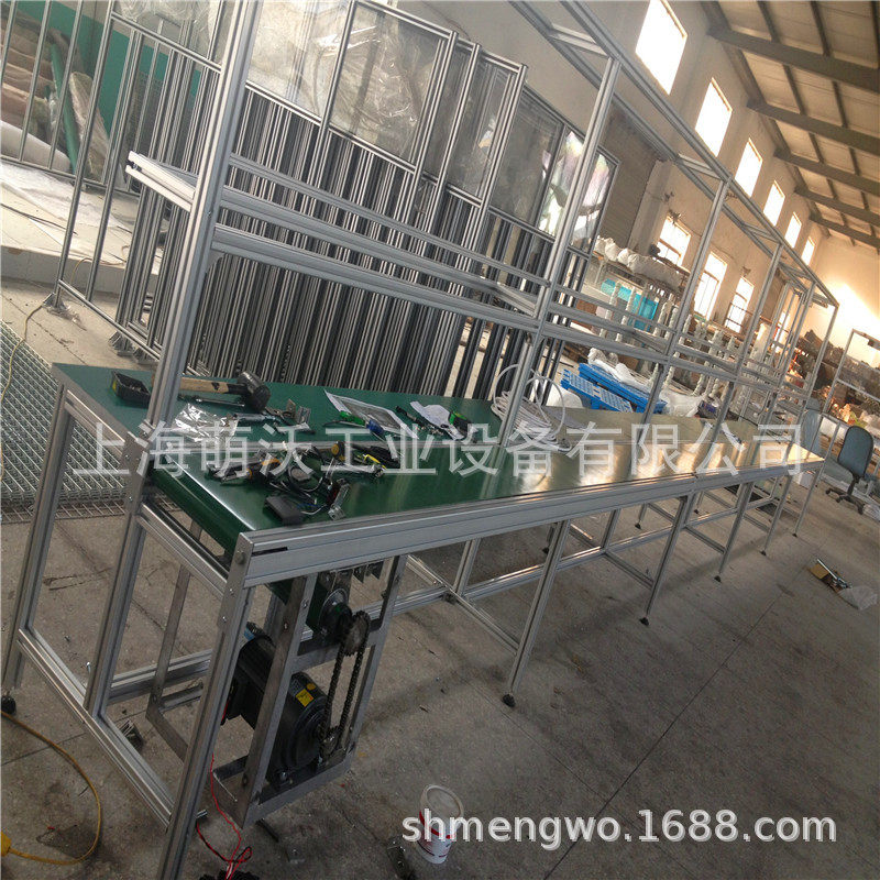 绿色防静电胶皮工作台定制铝型材工作台密度板工作台铝合金型材40,机械设备,其他机械设备,淘宝优惠券,粉丝福利购,淘宝优惠卷