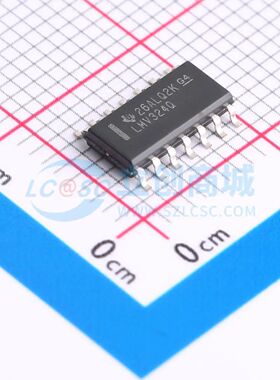 运算放大器 LMV324QDR SOIC-14 原装正品
