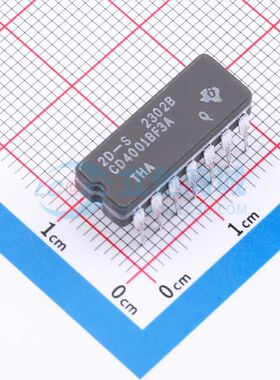 逻辑门 CD4001BF3A CDIP(J)-14 3V~18V原装正品