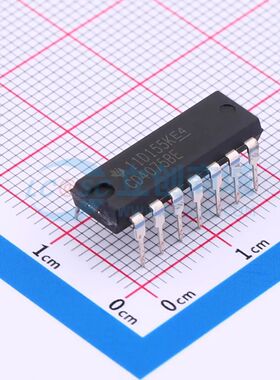逻辑门 CD4075BE DIP-14 3V~18V原装正品