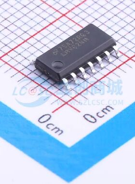 运算放大器 LMV824MX/NOPB SOIC-14 原装正品
