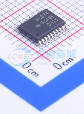 触发器 SN74HC374PWR TSSOP-20 70MHz D-型 原装正品