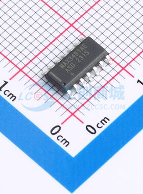 RS-485/RS-422芯片 MAX3491AEASD+T SOIC-14 收发器