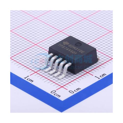线性稳压器(LDO) TPS7A4501KTTR TO-263-5 1.21V~20V 1.5A