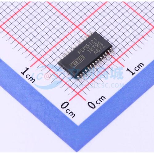 ADC/DAC-专用型 PCM5121PWR TSSOP-28 I2S；SPI 原装正品