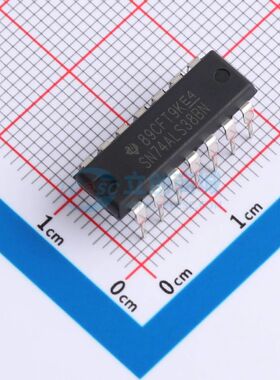 逻辑门 SN74ALS38BN PDIP-14 4.5V~5.5V原装正品