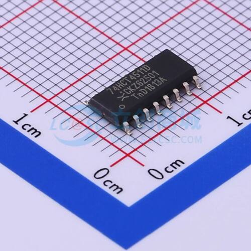 数码管驱动 74HCT4511D,653 SO-16 原装正品