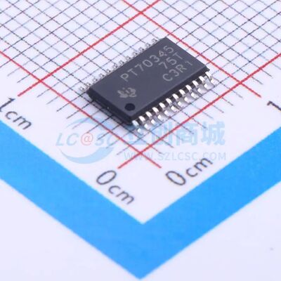 线性稳压器(LDO) TPS70345PWP HTSSOP-24 3.3V；1.2V 1A；2A