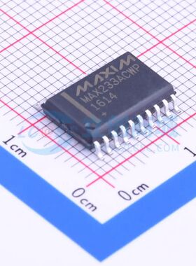 RS232芯片 MAX233ACWP+G36 SOIC-20-300mil 收发器