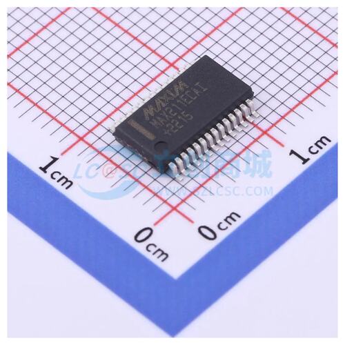 RS232芯片 MAX211ECAI+ SSOP-28-208mil 收发器