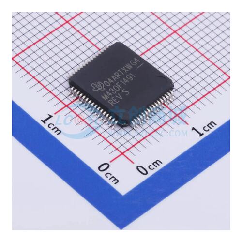 单片机芯片 MSP430F1491IPMR LQFP-64(10x10) 8MHz 60KB
