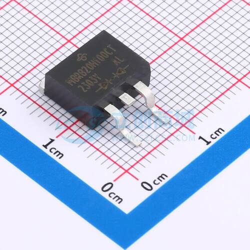 肖特基二极管 MBRB20H100CT-E3/45 TO-263AB(D2PAK) 100V 10A