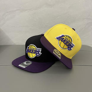 唤醒多巴胺篮球湖人队平沿帽球迷纪念街舞帽子男女户外运动棒球帽