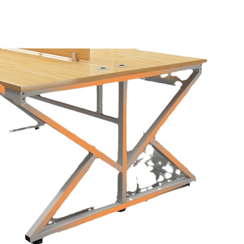 职员办公桌员工工位电脑桌2/4/6/人位工位M组合简约现代屏风工作