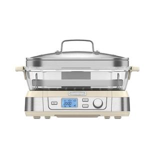 美膳雅CUISINART数码玻璃电蒸锅STM-2000CRMCN家用蒸炖大容量一体