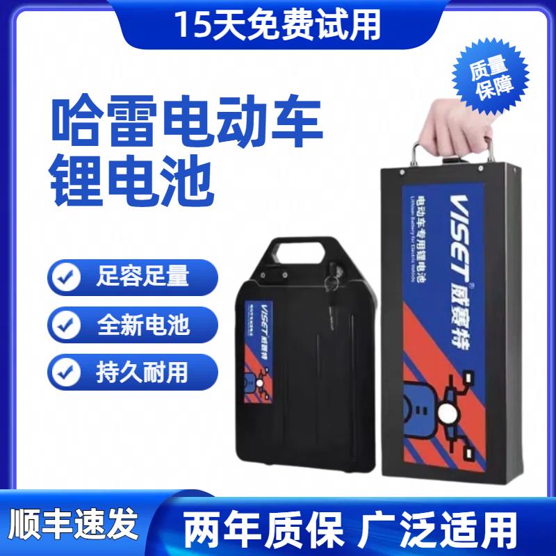 哈雷电动车锂电池48v60v通用启牛踏板车20ah大容量可拆卸充电电瓶