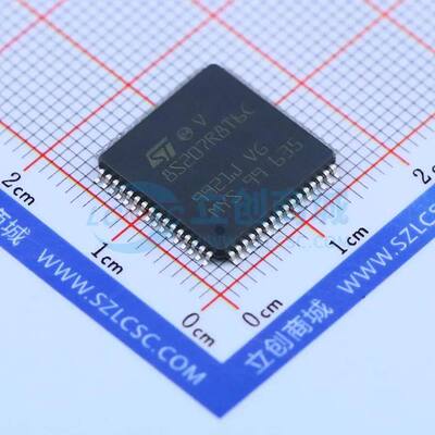 原装 单片机(MCU/MPU/SOC) STM8S207R8T6C LQFP-64(14x14)