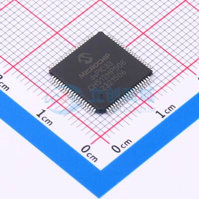 数字信号处理器(DSP/DSC) dsPIC33CH512MP508-I/PT TQFP-80(12x12