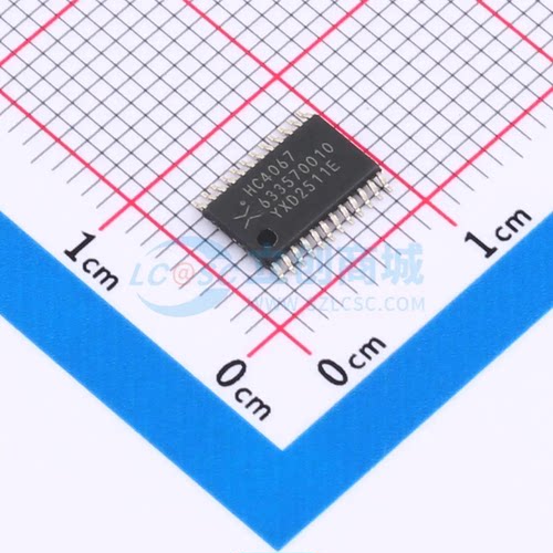 模拟开关/多路复用器 74HC4067PW,118 TSSOP-24 原装正品