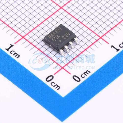 RS-485/RS-422芯片 MAX487ESA+T SOIC-8 原装正品