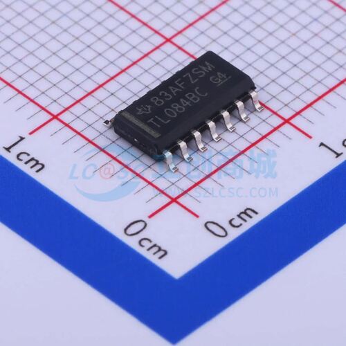 原装 FET输入运放 TL084BCDR SOIC-14 全新