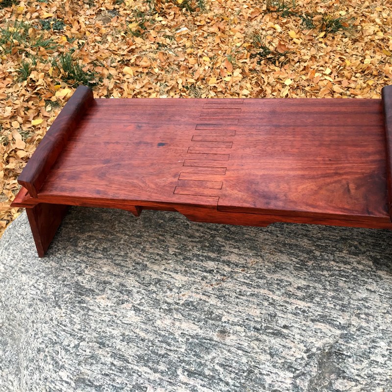 红花梨将军案瞎掰鲁班凳条案茶桌折叠实木案台收藏纯手工艺品桌子