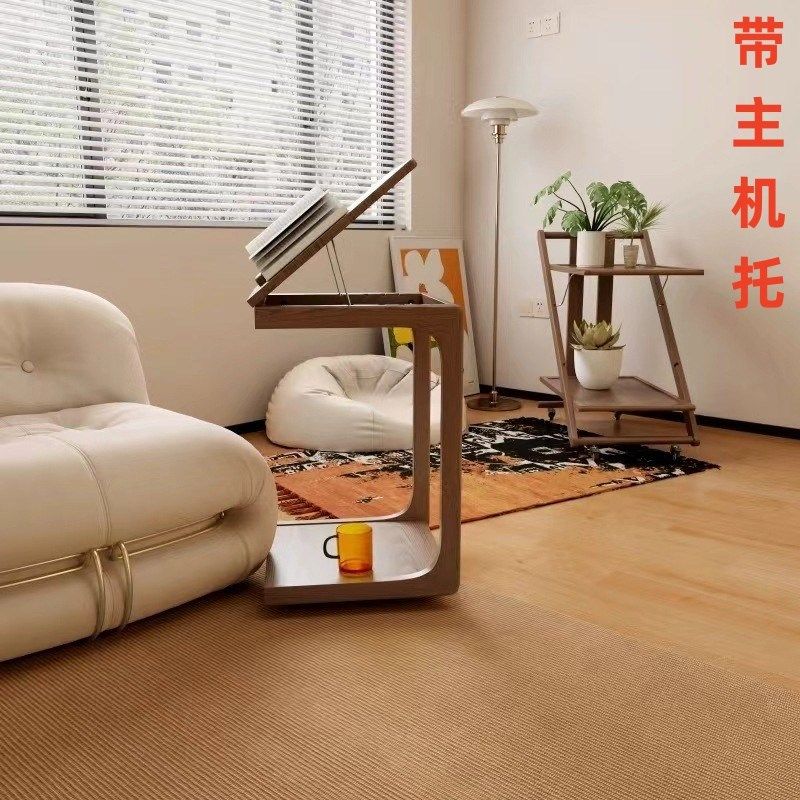 实木茶几带轮可移动电脑桌客厅小户型边几卧室可翻盖床头小茶几,住宅家具,角几/边几,淘宝优惠券,粉丝福利购,淘宝优惠卷
