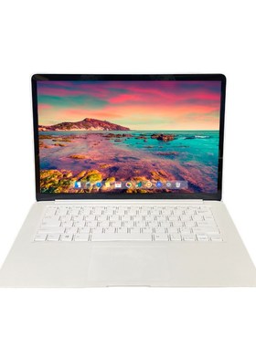 13.3寸磨砂外壳笔记本电脑模型15寸全屏仿真手提电脑模型道具拍摄