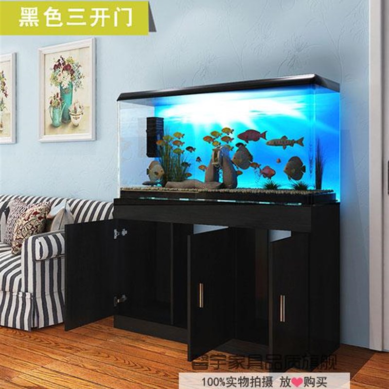 鱼缸底柜 水族箱超白底座 水草海水缸地柜仿ada柜子可独立式中型