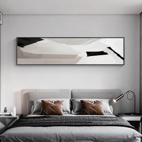 极简抽象卧室装饰画现代简约床头墙面挂画房间高级感酒店宾馆壁画