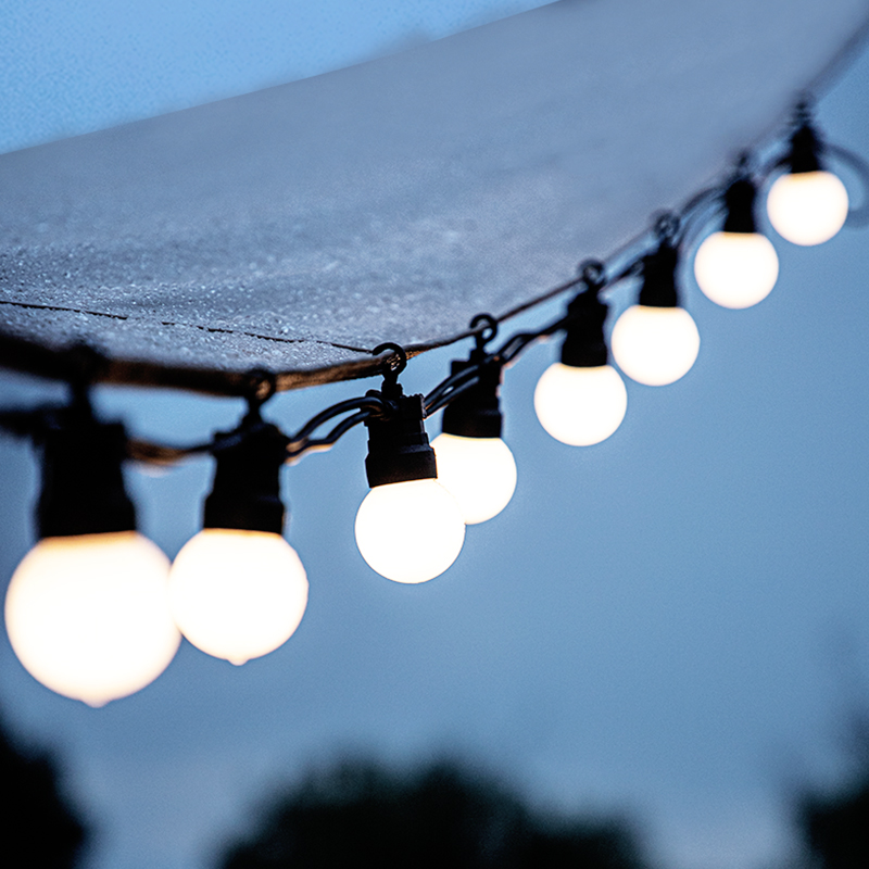 户外露营氛围灯防水led彩灯串野营帐篷天幕装饰灯usb营地布置庭院